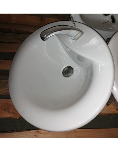 lavabo avec bec fixe seul