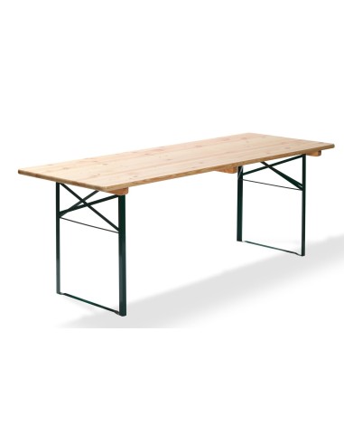 table pliante 220 x 70 cm