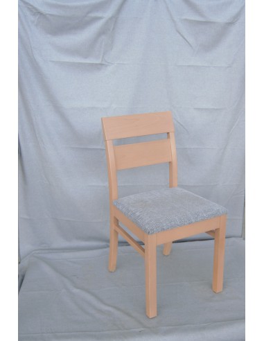 chaise - bois et tissu